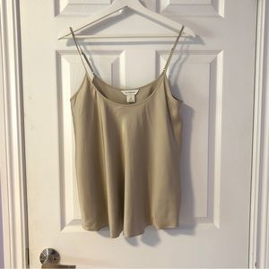 Club Monaco Champagne Trapeze Camisole